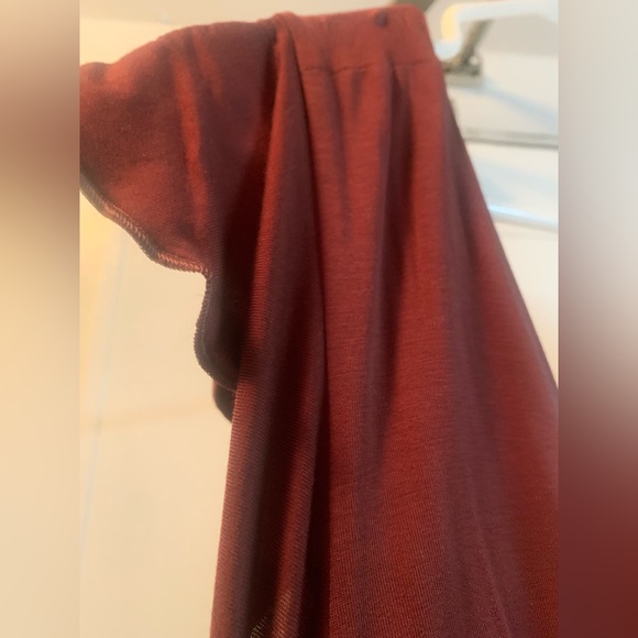 NWOT- Wilfred Nuage Bodysuit- Burgundy - Picture 4 of 10